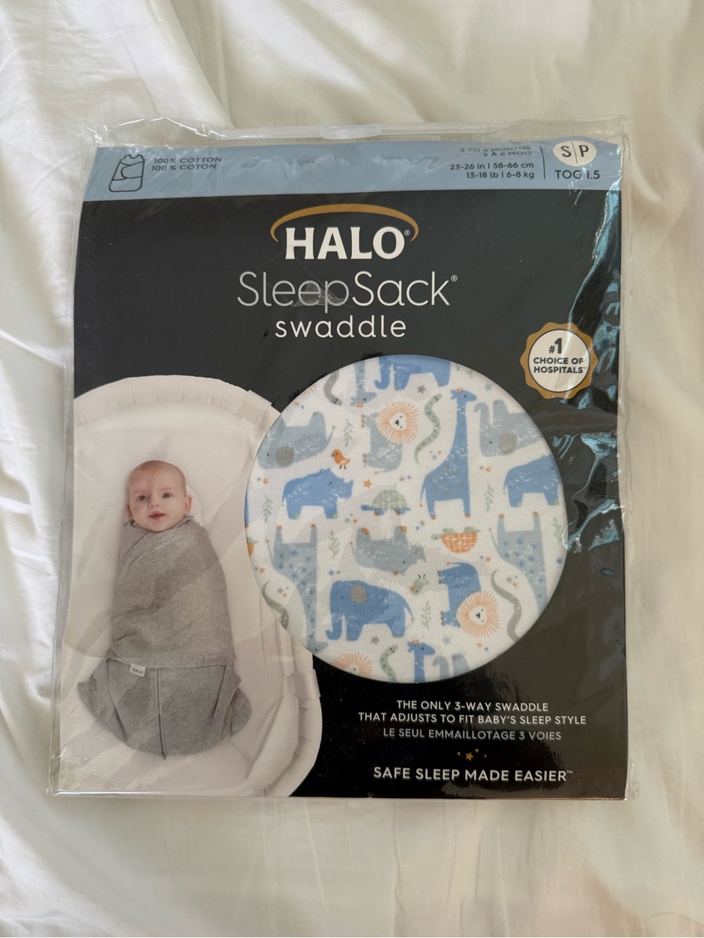 NWT Halo SleepSack Swaddle - Small